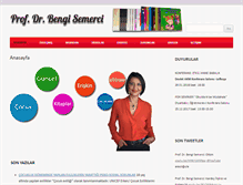 Tablet Screenshot of bengisemerci.com